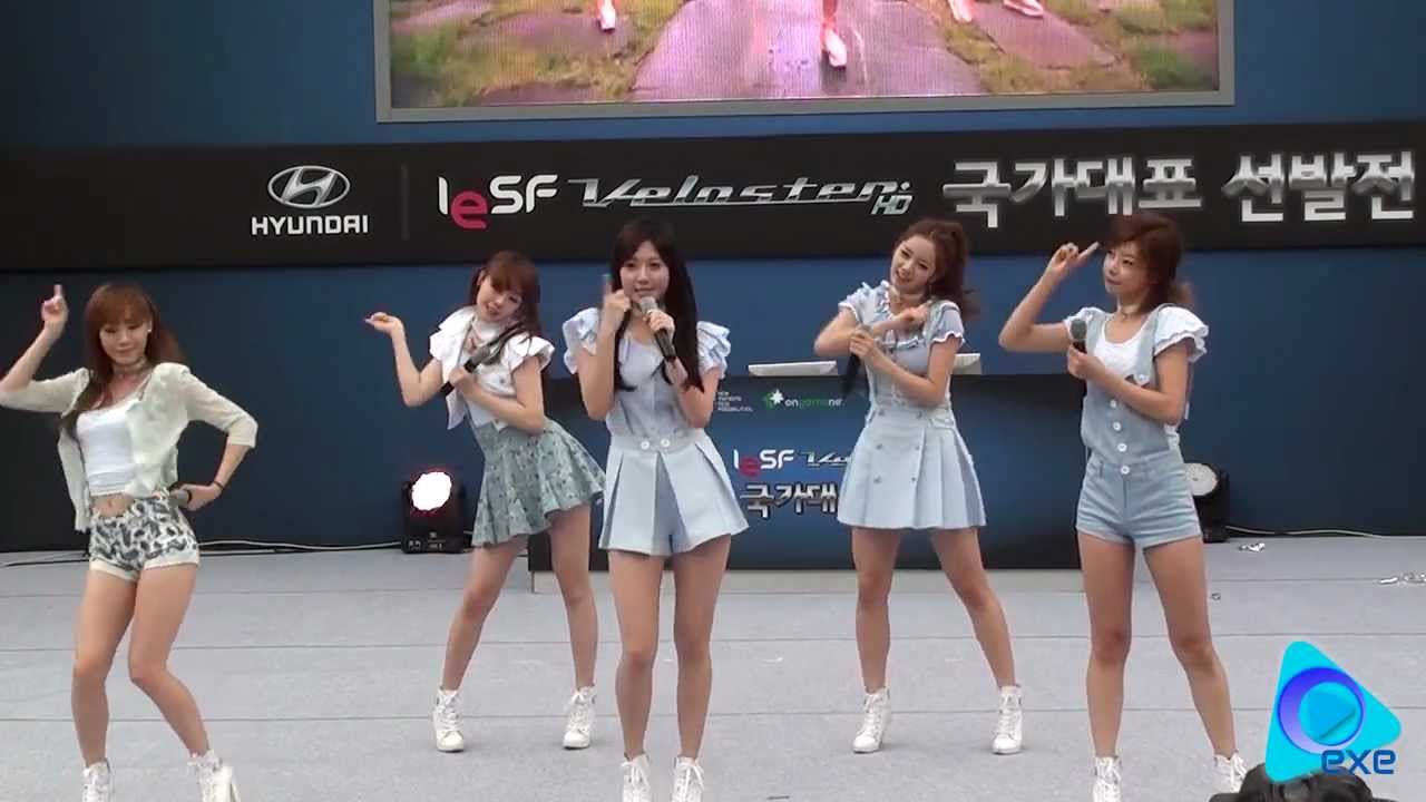 [FANCAM] 110917 Seoul Land Celebration - Girl's Day 'Hug Me Once' & 'Twinkle Twinkle' by ExE