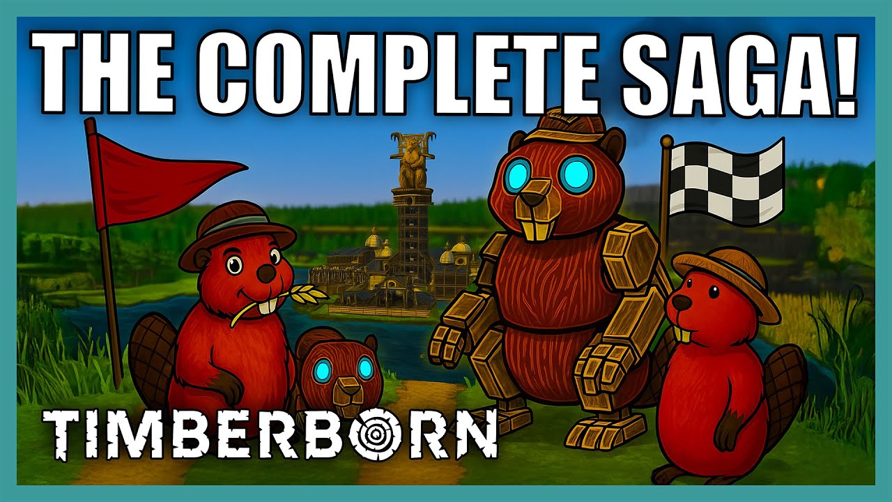 Timberborn, Start to Finish | Driftwood Hollow Supercut | Timberborn