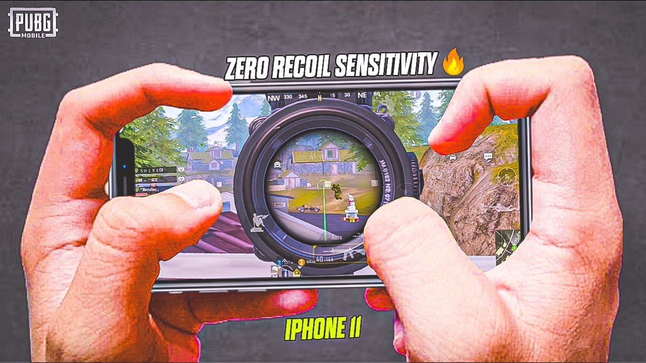 Extreme PUBG iPhone 11 2026 🔥 | Best sensitivity | No Recoil Test + 60 FPS Gameplay 😍