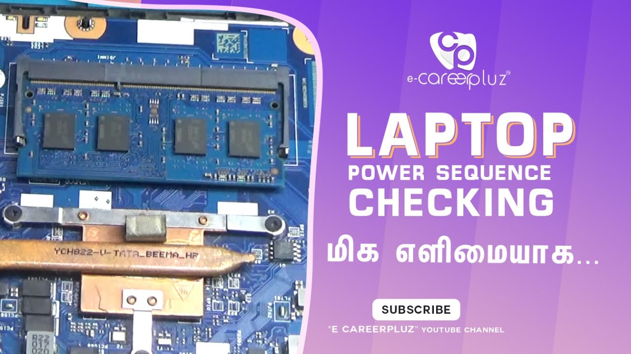 laptop chip level repairing course Voltage testing in Tamil