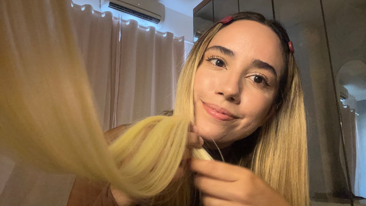 ASMR CUIDADOS COM SEU CABELO 💇🏼‍♀️
