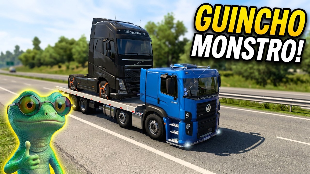 🚚 GUINCHO DO L4G4RTIX4! Constellation Levando Volvão no Euro Truck Simulator 2 🔥