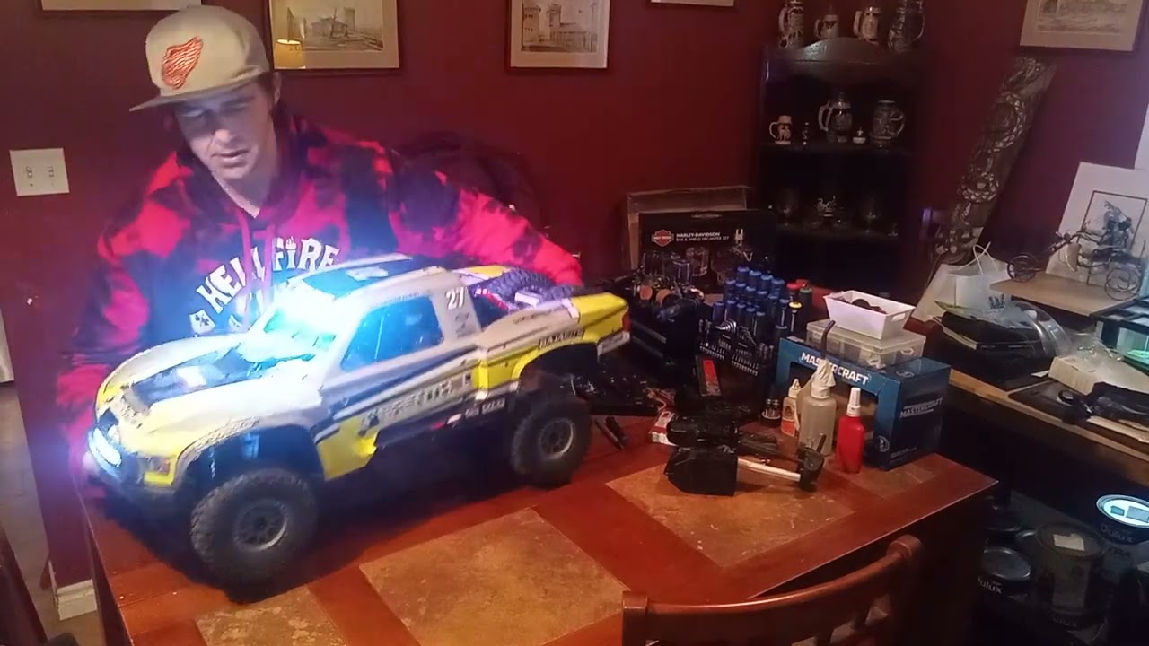 Got the losi super Baja ray 2.0. and a bunch of extras 