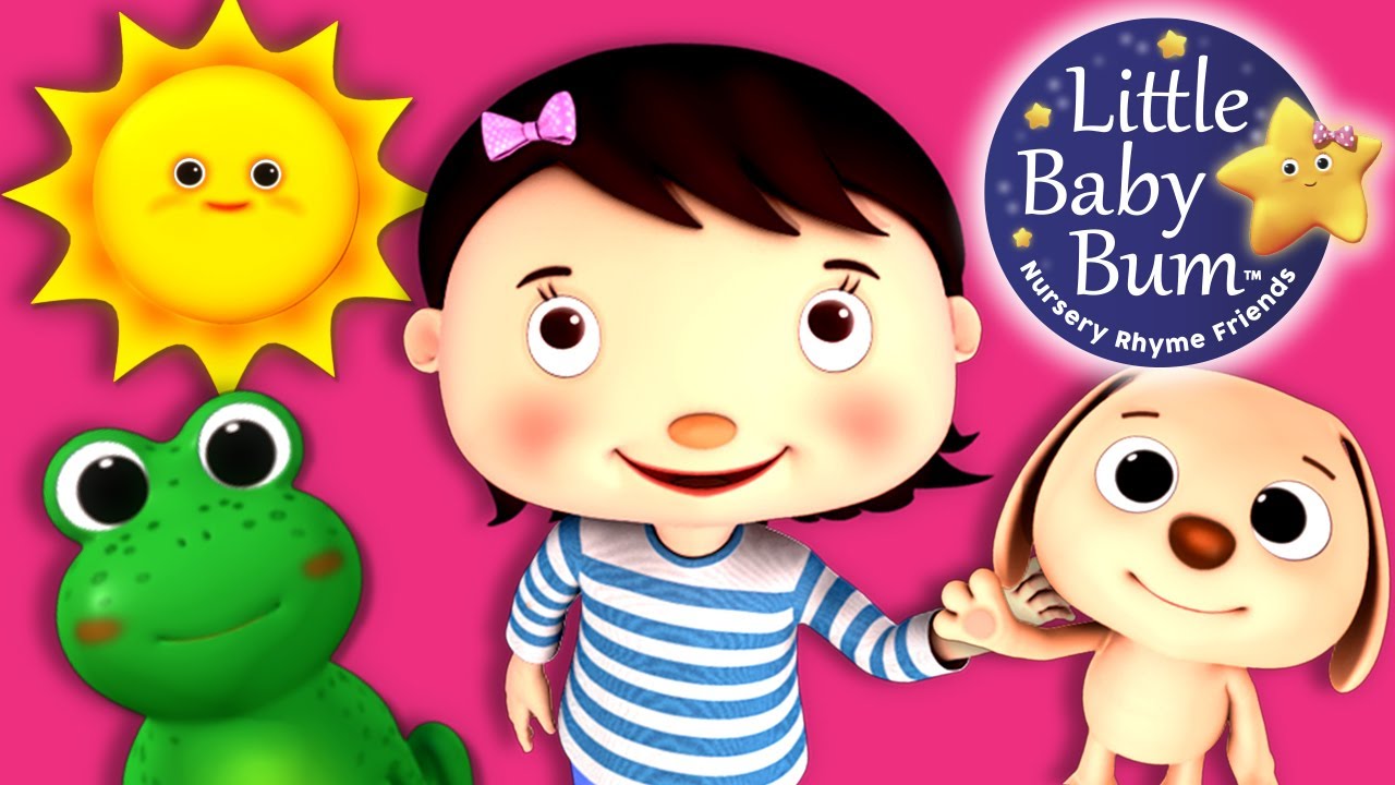 Colors and Actions | Nursery Rhymes for Babies by LittleBabyBum - ABCs and 123s