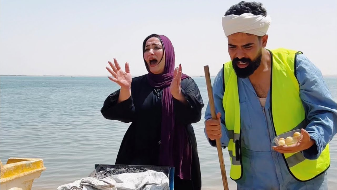 جايه بعربية بطاطا عايزه تبيع على البحر وبعد ما دخلت وعملت مكان اشترت عربية زلابيه