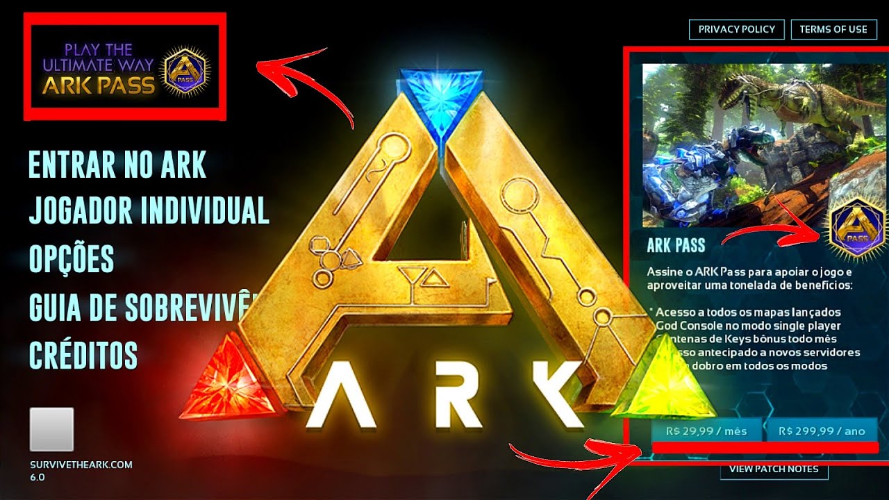 Como Funciona o ARK PASS do ARK ULTIMATE MOBILE