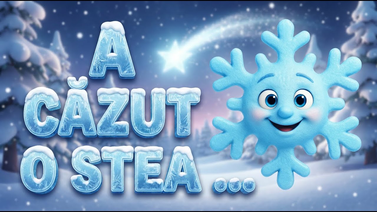 Poezie RVB 📒 - A cazut o stea ❄
