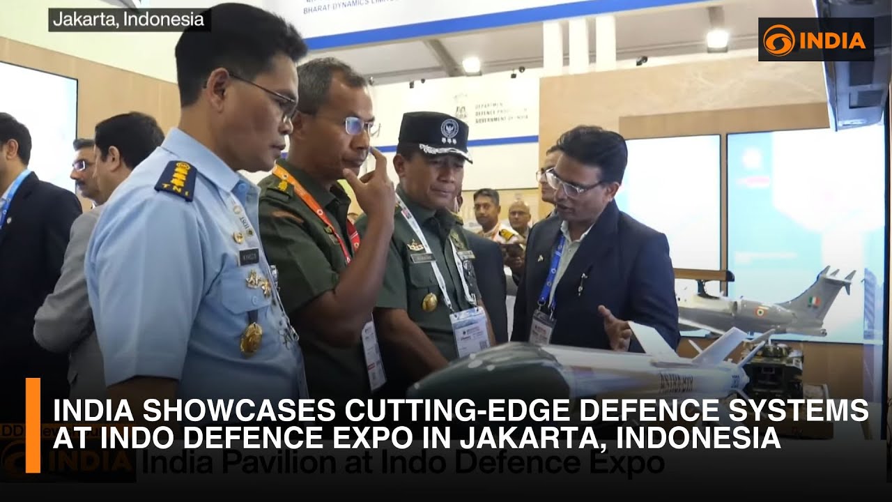 India Showcases Cutting-Edge Defence Systems at Indo Defence Expo in Jakarta, Indonesia