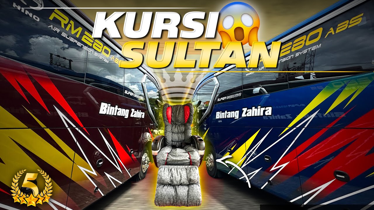 BUS BARU BINTANG ZAHIRA KURSINYA LUAR BIASA‼️Bintang Zahira Skylander R22 Hino RM 280 ABS