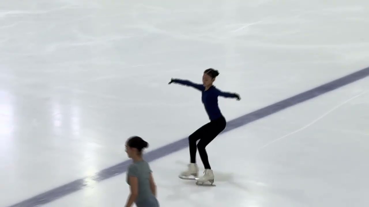 2026 Junior Worlds Yuseong Kim KOR short program practice Tallinn, EST 04/03/2026