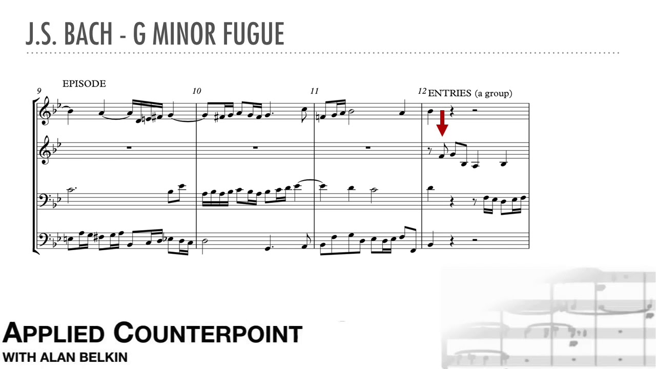 Counterpoint #16 - Introduction to fugue