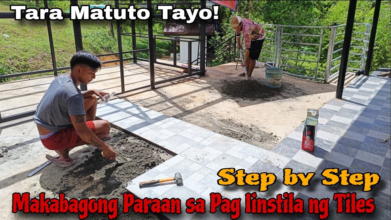 Makabagong Paraan sa Pagkabit ng Tiles na 60x60 Step by Step