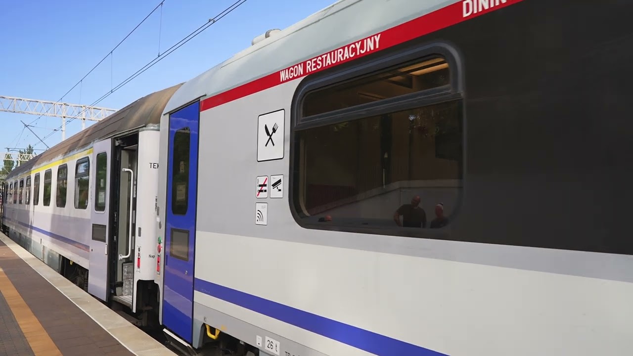 Poland, Gdańsk Główny, boarding IC train to Bydgoszcz