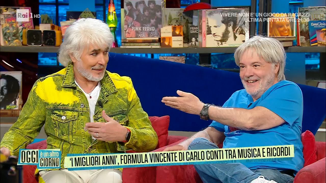 Shalpy e Alberto Camerini, un tuffo negli anni 80 - Oggi è un altro giorno 29/05/2023