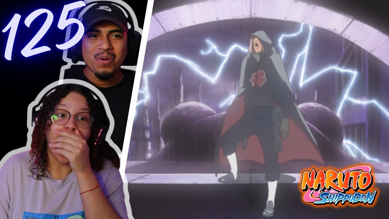 🍃 Naruto Shippuden 125 | Reaccionando por primera vez | Tobi es Madara Uchiha ??!! 🍃
