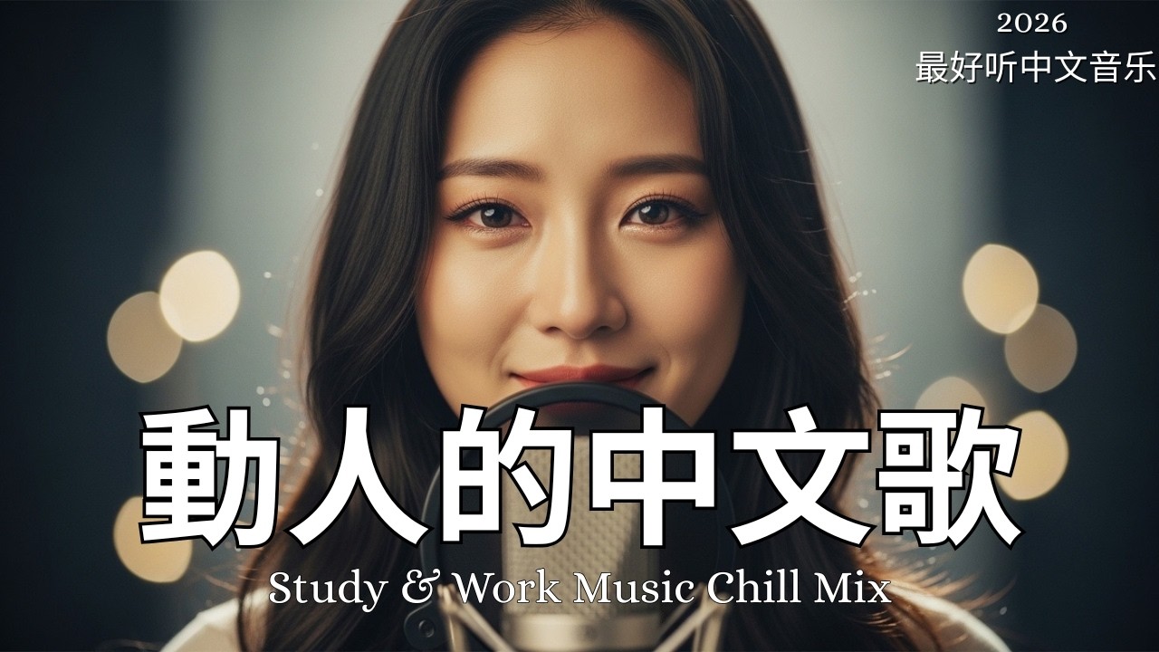 【2026最好聽中文音樂】動人抒情歌單｜讀書、工作與放鬆的絕佳音樂｜温暖寒冬的音乐 Study & Work Music Chill Mix | #BGM #專注讀書 #放鬆工作 #工作音樂 #情歌