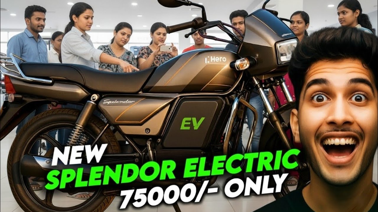 Hero Splendor EV Range, Price, Charging Time & Features Explained