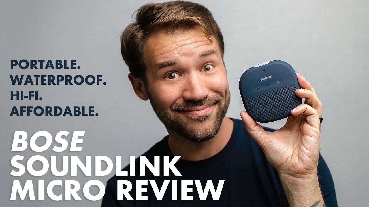 BEST Portable Bluetooth Speaker for $100? BOSE SoundLink Micro Review!