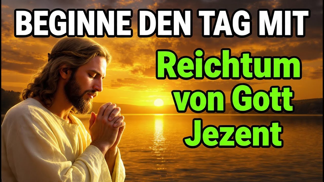 Morgengebet Göttlichen Wohlstands | Reichtum und Ehre Kommen von Gott