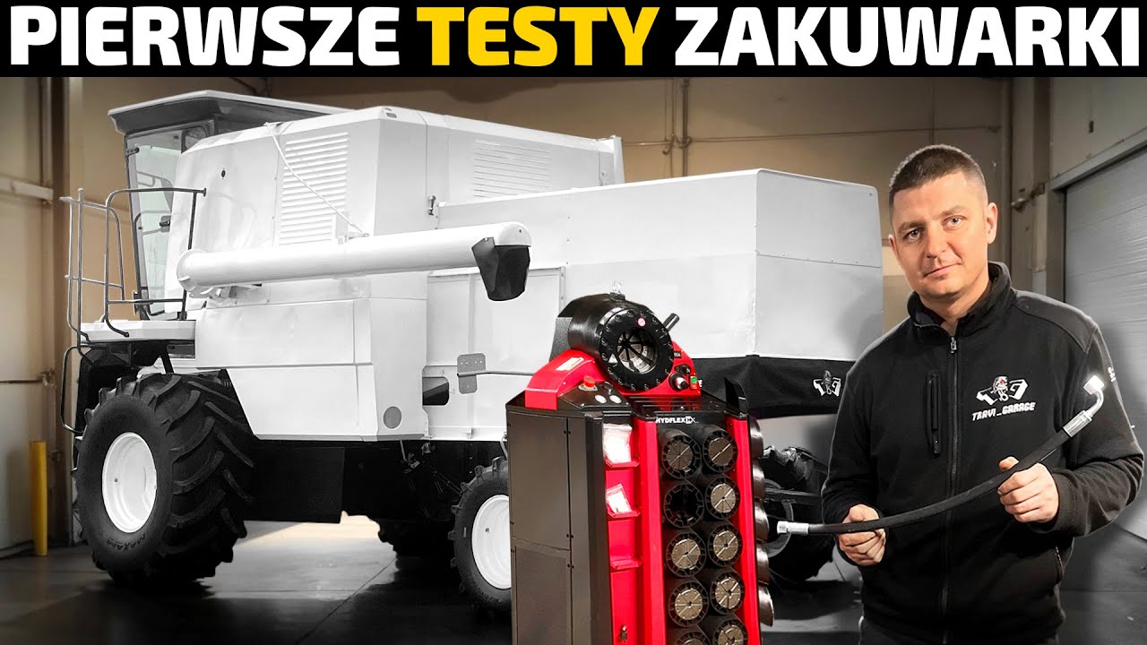 BIZON Z056 SUPER HYDROSTAT 4X4 - TESTY ZAKUWARKI | Zaczynamy DZIAŁAĆ z HYDRAULIKĄ !!