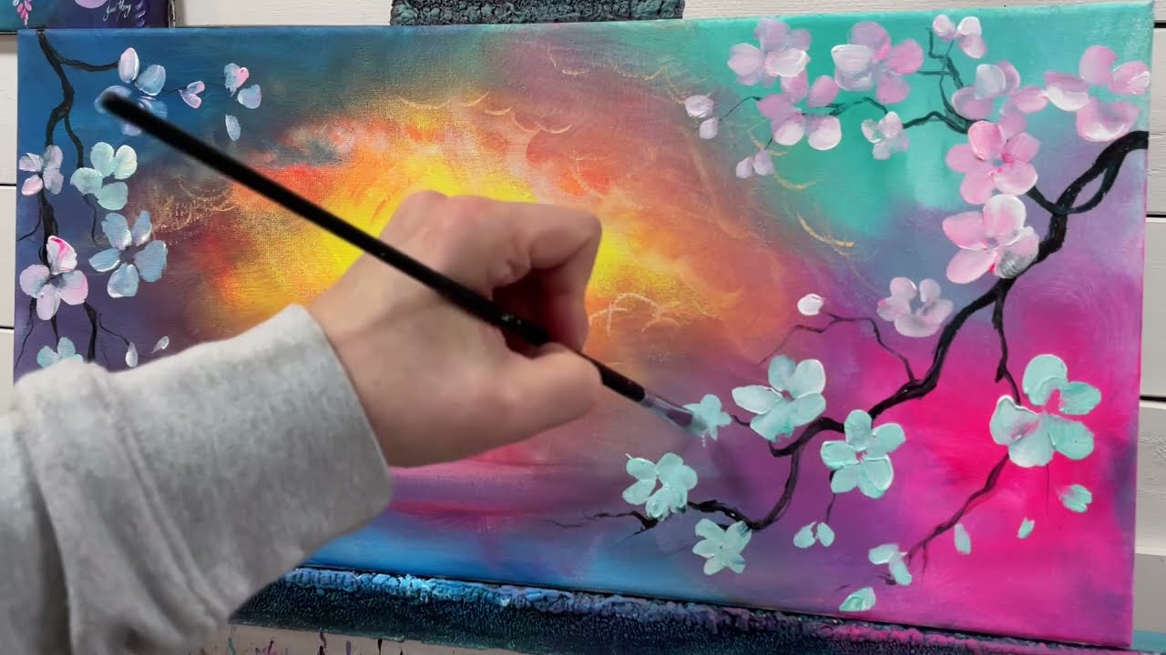 RAYS OF HOPE ~ Step by Step Painting Tutorial