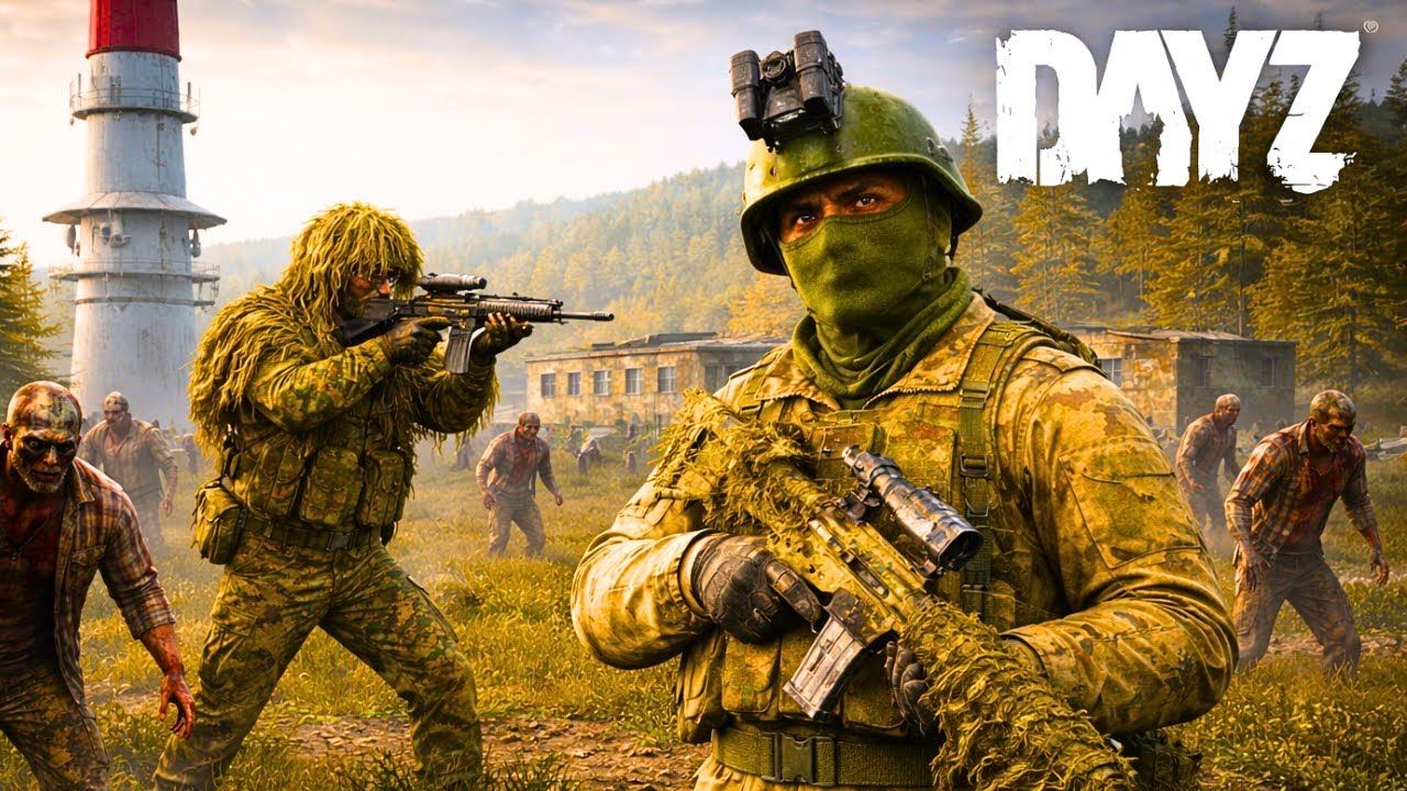 Мы построили базу в Зеленых горах на консоли DayZ OFFICIAL!