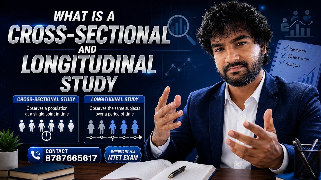 WHAT IS CROSS-SECTIONAL AND LONGITUDINAL STUDY