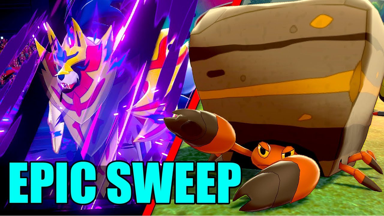 Why Crustle is an Amazing Sweeper! Wifi Battles Pokemon Sword and Shield