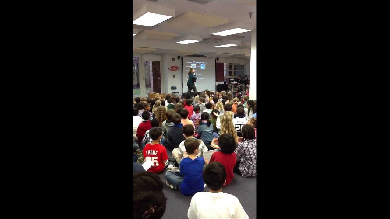 LS singing a round during International Week