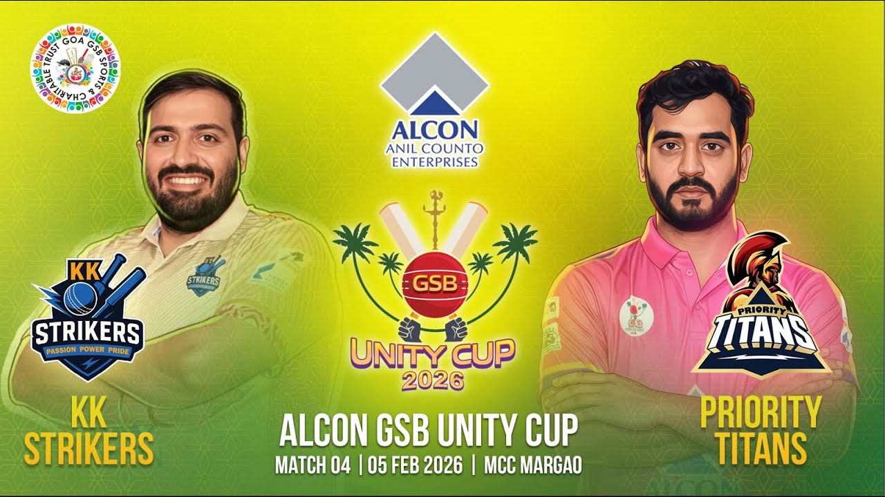 🔴Live | ALCON GSB UNITY CUP 2026 | KK STRIKERS VS PRIORITY TITANS | MATCH 04