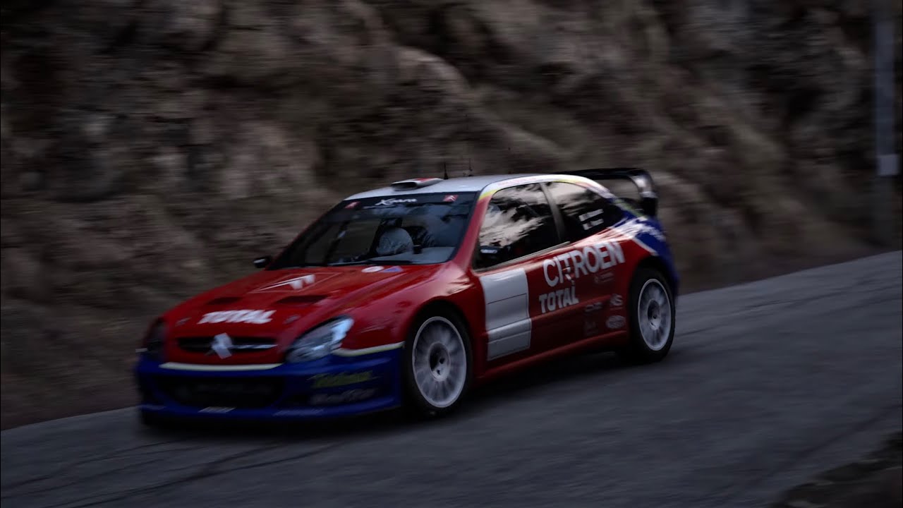 First attempt at Assetto Corsa Rally, Monte Carlo - Col de Turini