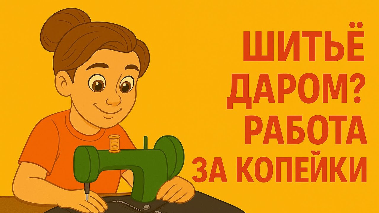 Шитьё даром? Почему труд швеи обесценен