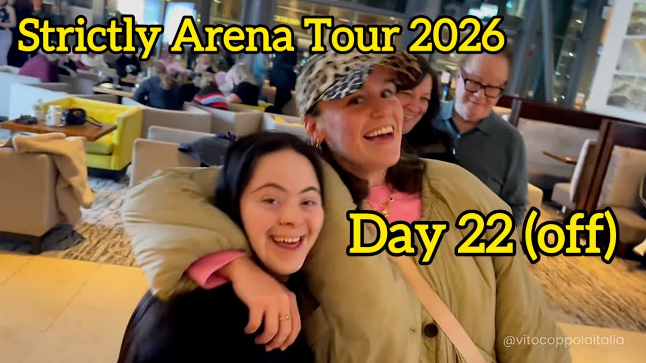 Strictly Arena Tour 2026 VLOG - day 22/ Vito Coppola