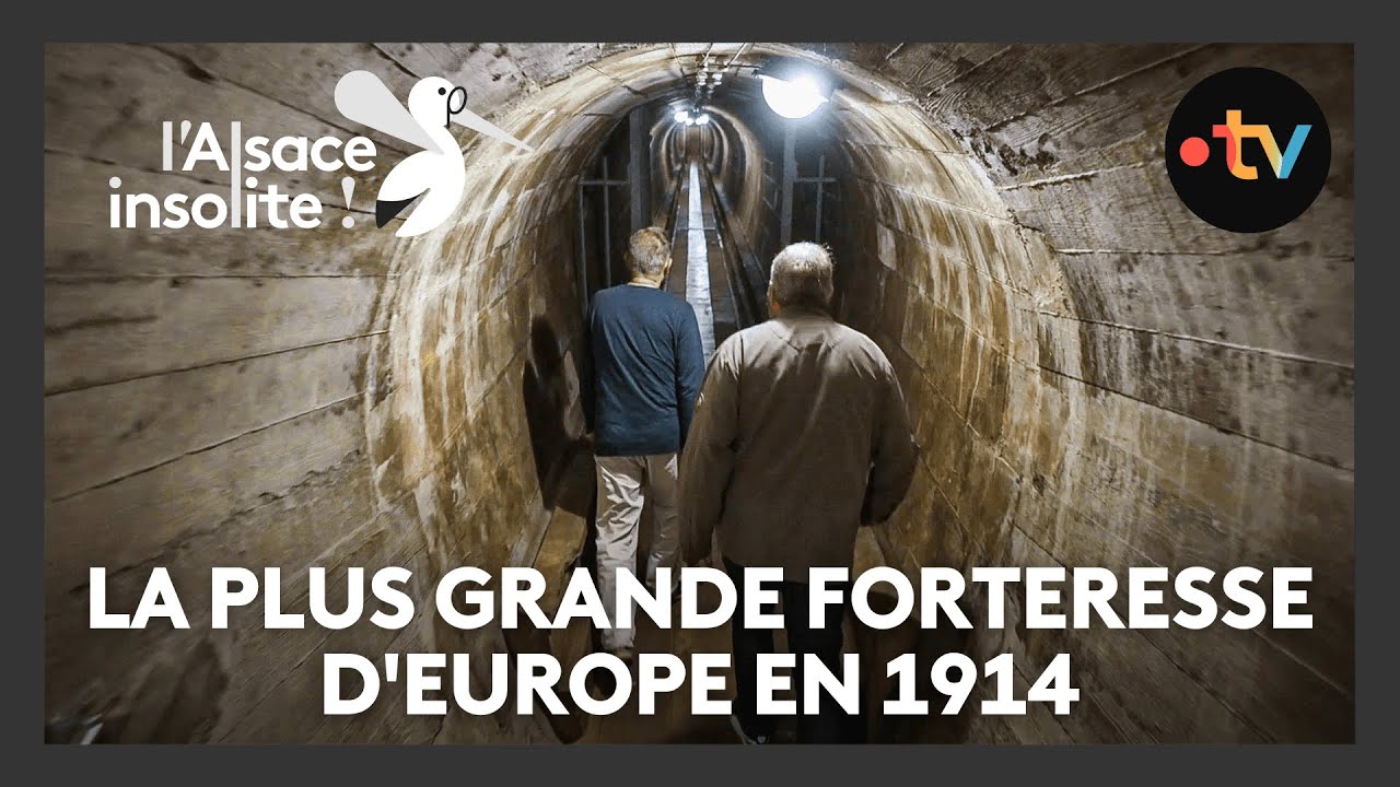 Le plus grand fort du monde en 1914 : une ville garnison de 7.000 soldats enterrée sous terre