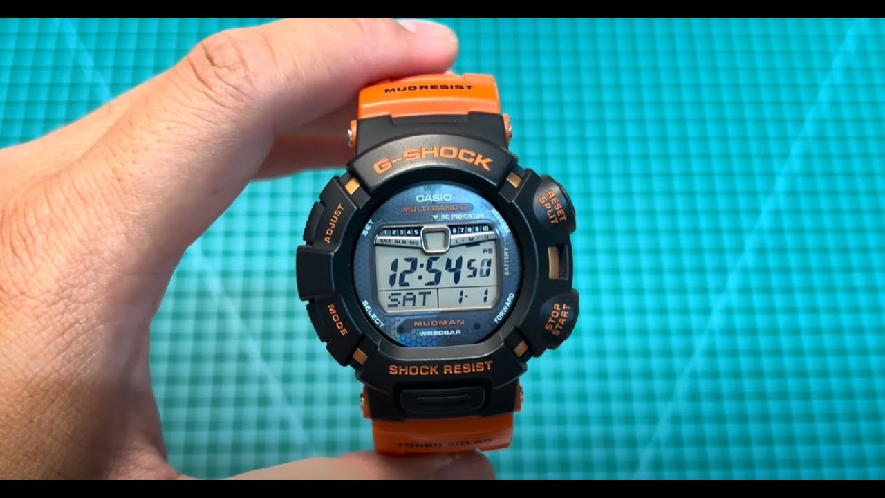Chỉnh Giờ Đồng Hồ Casio GShock GW-9010 (How To Set The Time Casio GShock GW-9010)