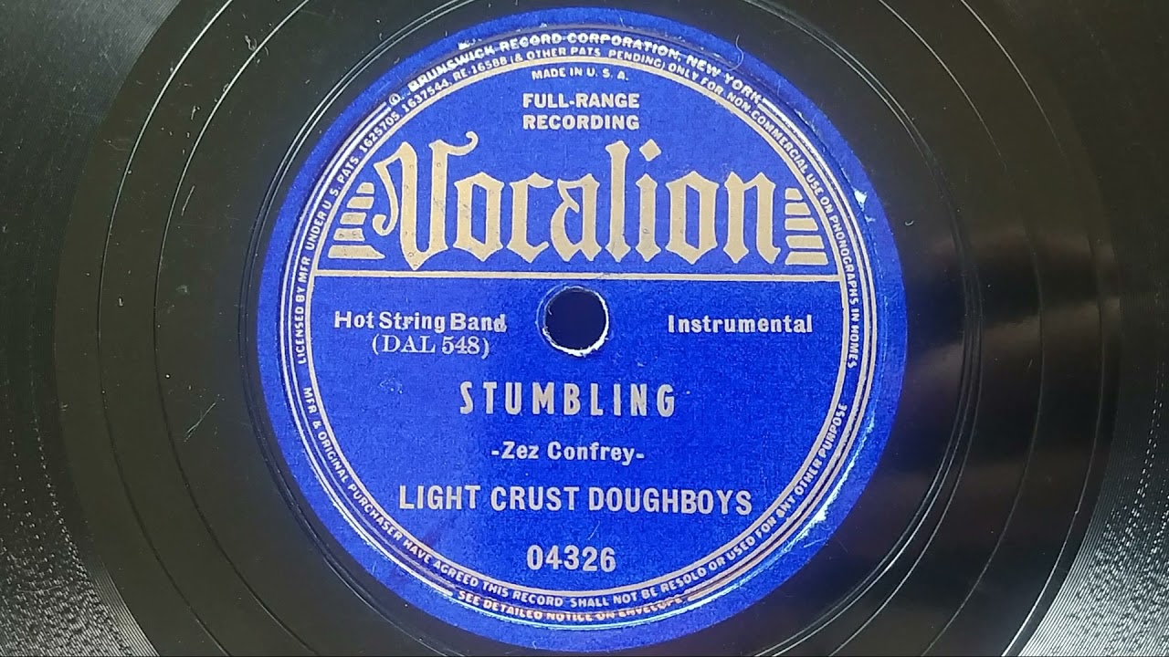 Stumbling - Light Crust Doughboys - 1938  HQ