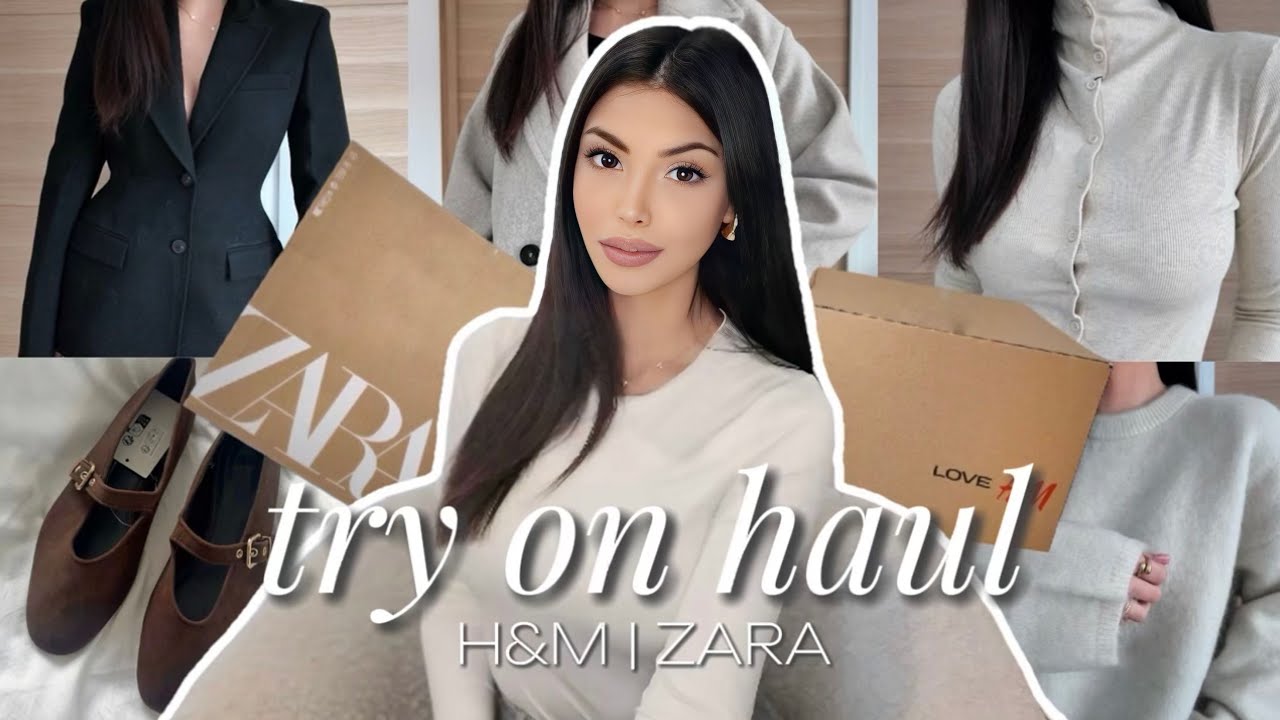 TRY ON HAUL 🛍️ Mes derniers achats (H&M et Zara) | Lisa Ngo