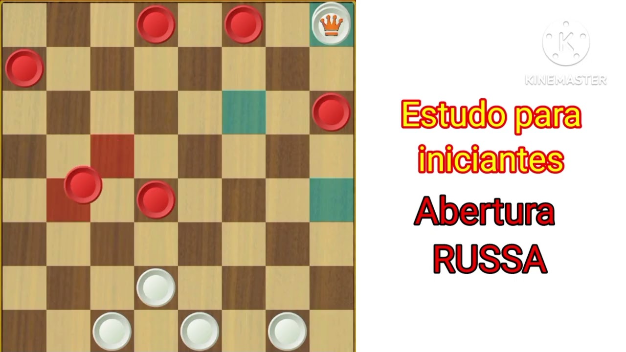 Estudo com golpe para iniciantes na abertura RUSSA - F6-G5.