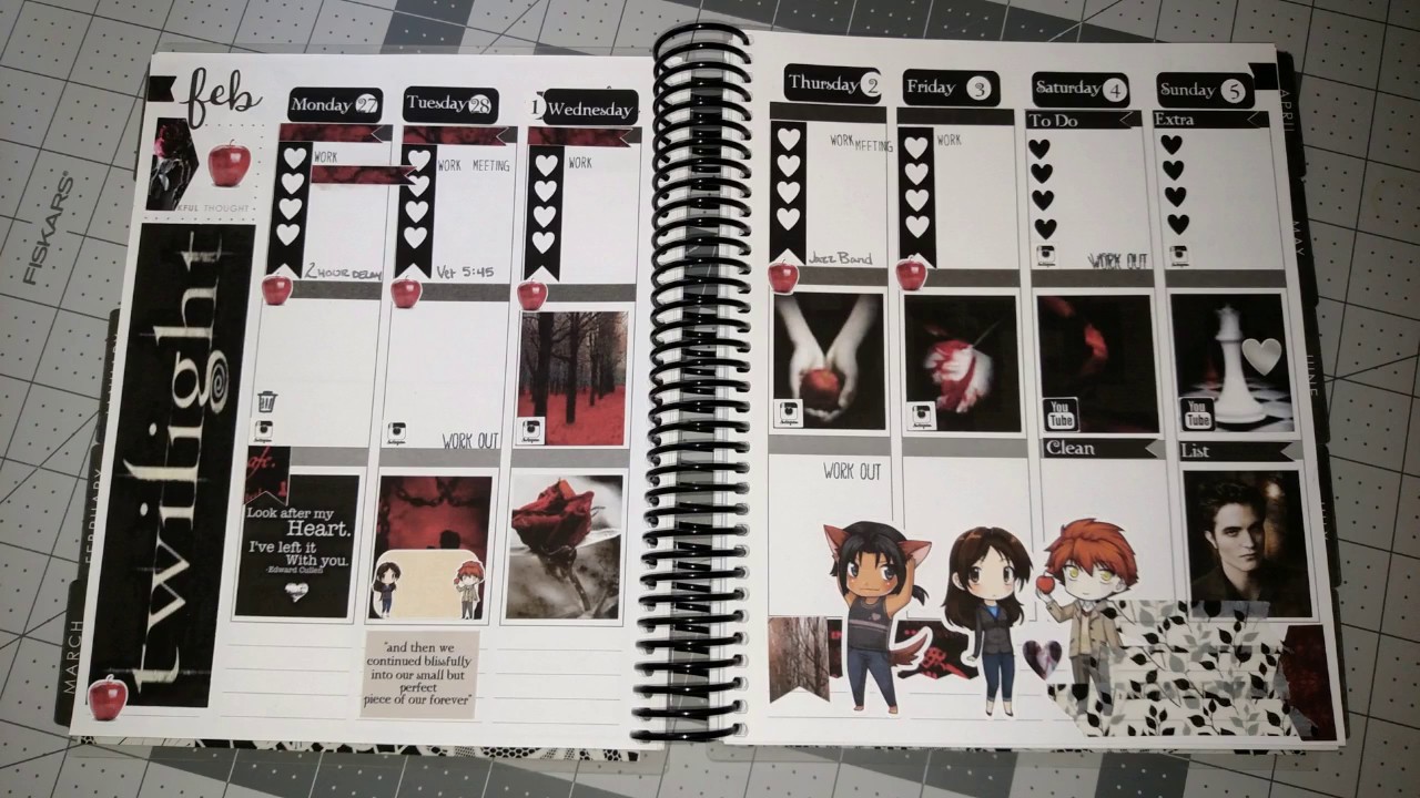 Planner Process One - Twilight- free upload