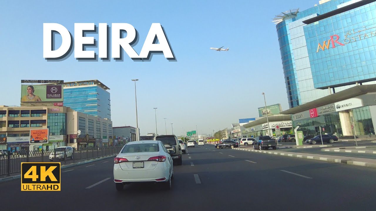 Driving Around Deira Dubai | Dubai 4K