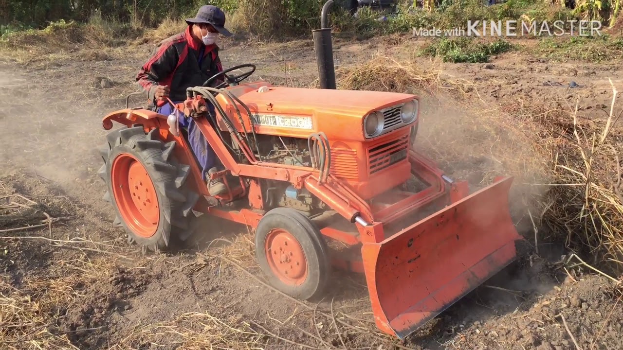 รถไถ KUBOTA L2000 ดันดินตีป่า เล็กพริกขี้หนู แรงเกินตัวจิ๋วแต่แจ๋วจริงๆ