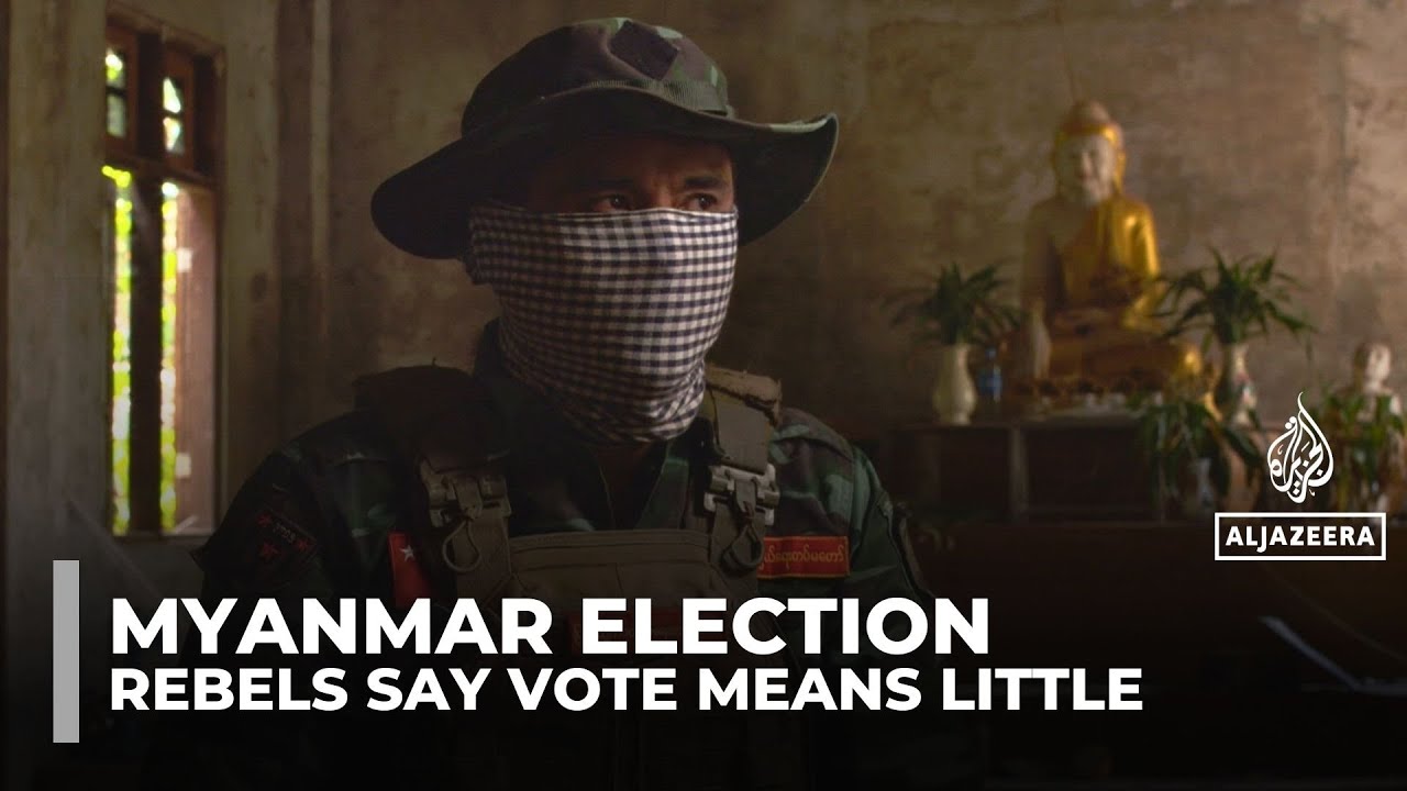 Myanmar’s disputed election enters final phase as rebels see little hope for change