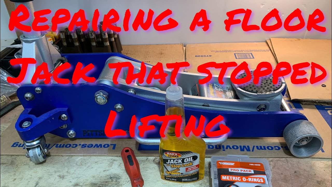 DIY repair on floor jack