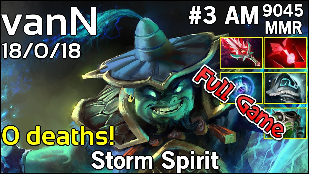 vanN Storm Spirit - Dota 2 Full Game