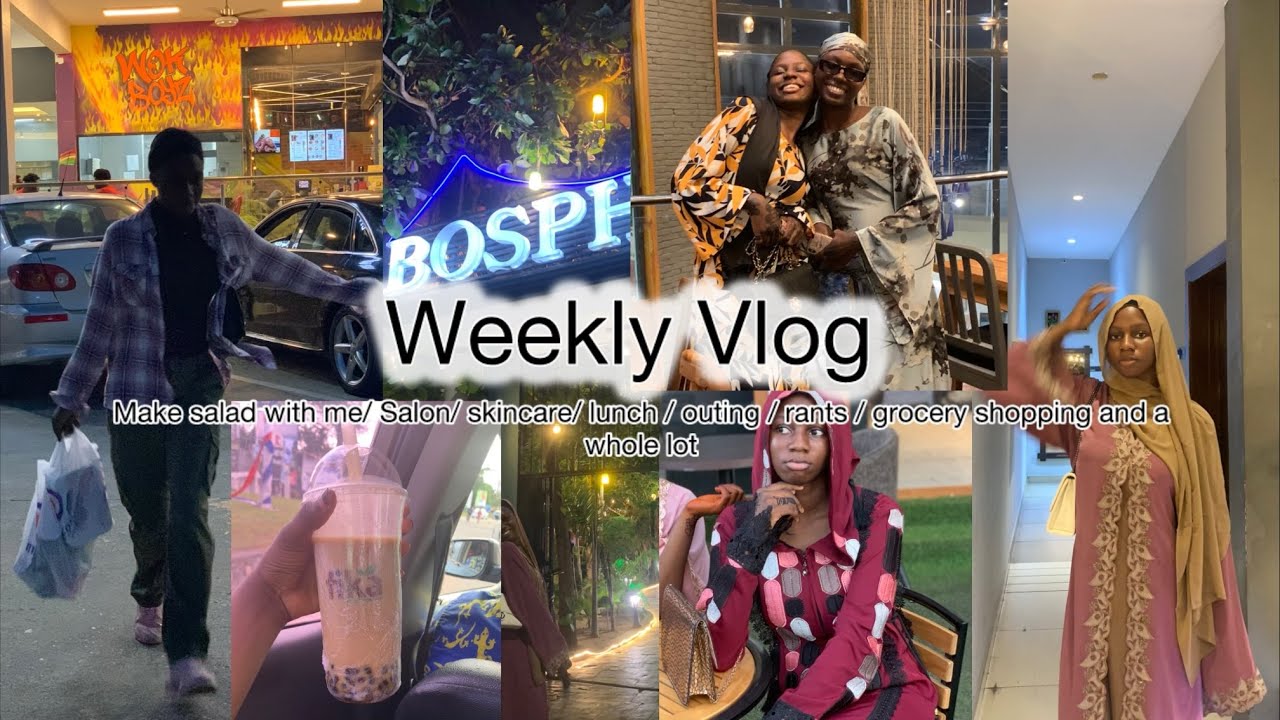 WEEKLY VLOG: Surviving the week in Accra lately (Shopping,Cooking,Rants,Family Night out etc)