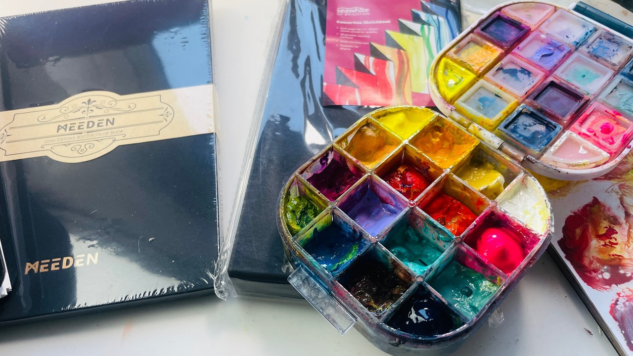 Art Haul, Setting up an Art Kit and Painting
