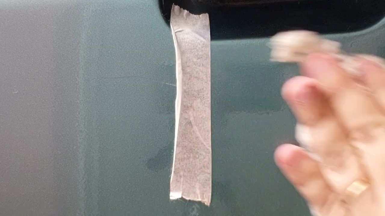 Tirando risco do carro com massa de polir n2 e luxcar | RESULTADO SURPREENDENTE