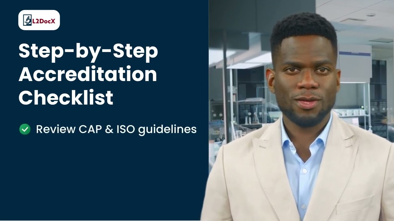 Lab Accreditation Checklist – CAP and ISO Standards