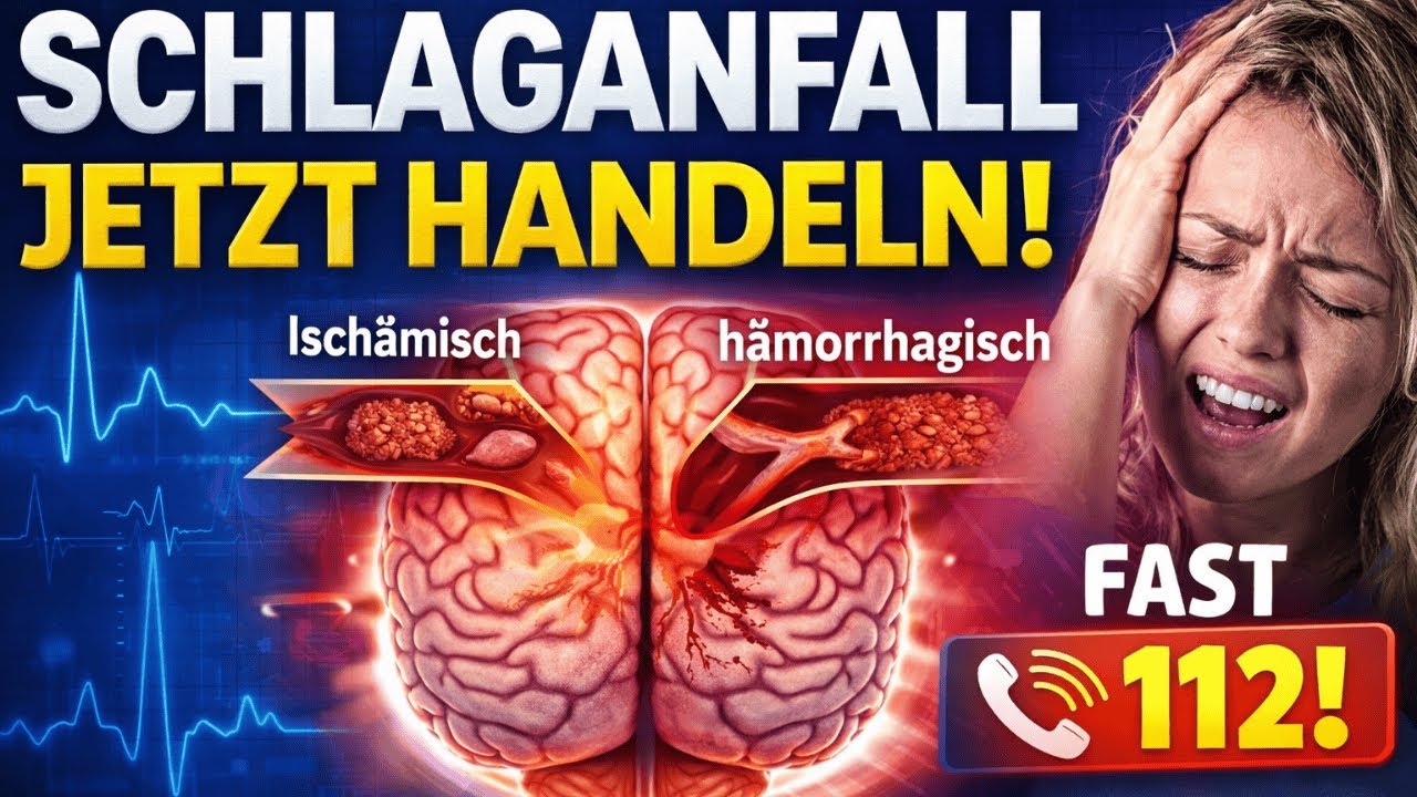 Schlaganfall-Guide: Erkennen, handeln, Folgen verringern 💡