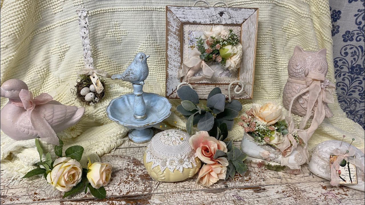 DIY Shabby Chic Decor from inexpensive Thrift Flips
